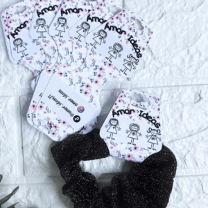Tags Scrunchies