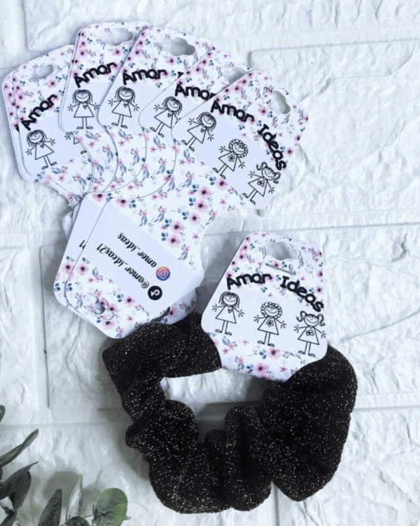 Tags Scrunchies