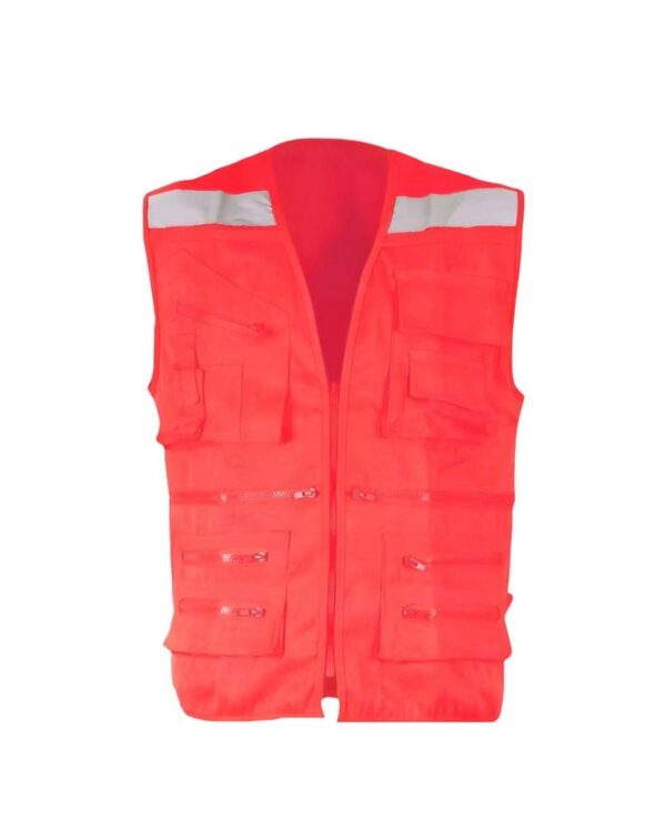 Chaleco Geólogo Poplin Fluor 360° - Imagen 2
