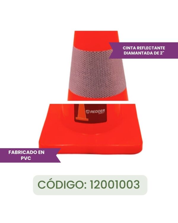 Cono Reflectante 18″ Redder - Imagen 2