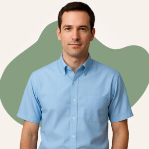 Camisa Oxford Hombre M/C