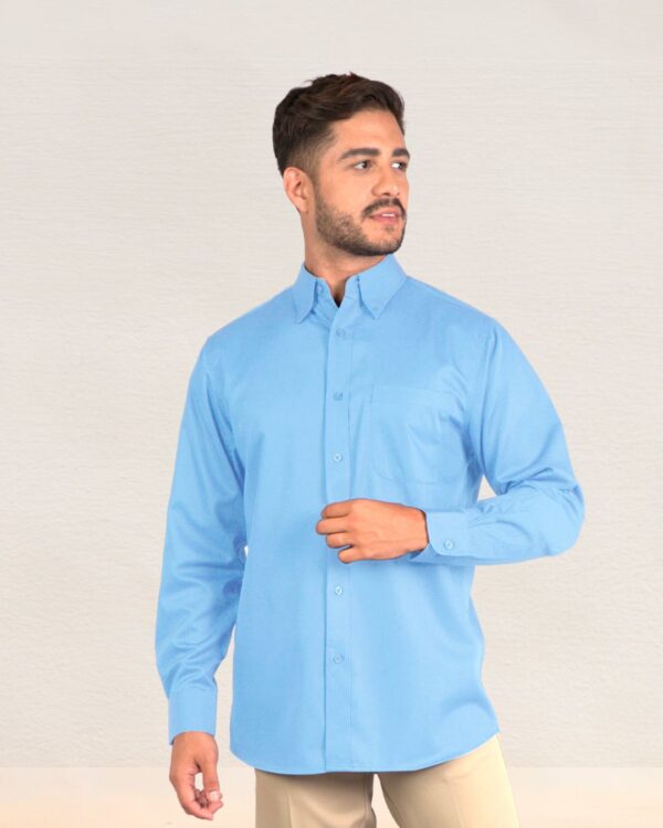 Camisa Oxford Hombre M/L - Imagen 3