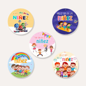 Sticker 4×4 | Día de la Niñez