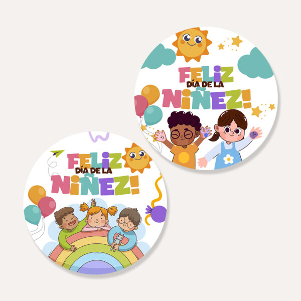 Sticker 4×4 | Día de la Niñez