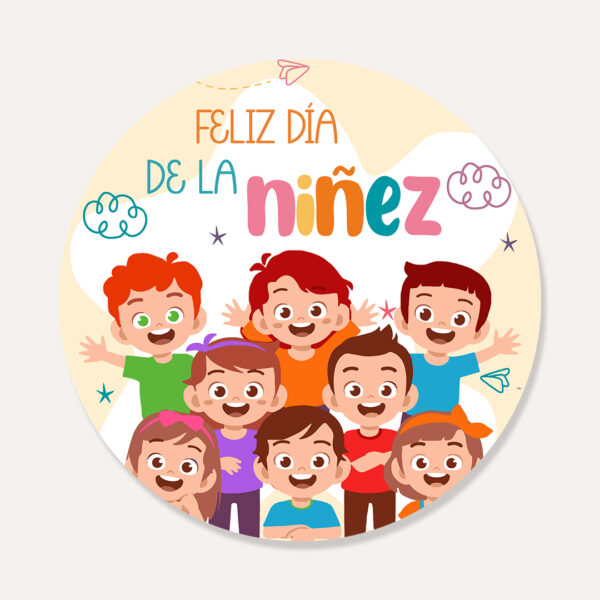 Sticker 4×4 | Día de la Niñez - Imagen 2