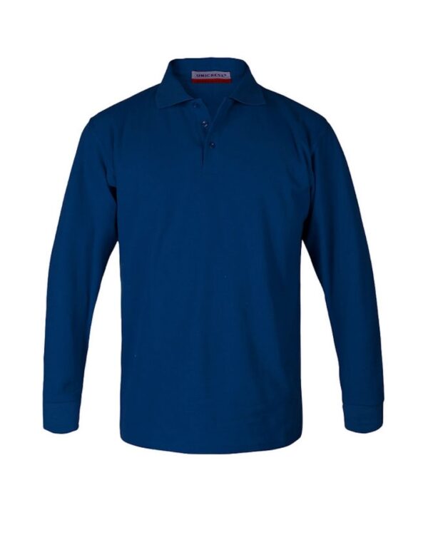 Polera Pique HOMBRE M/L 240G - Imagen 3