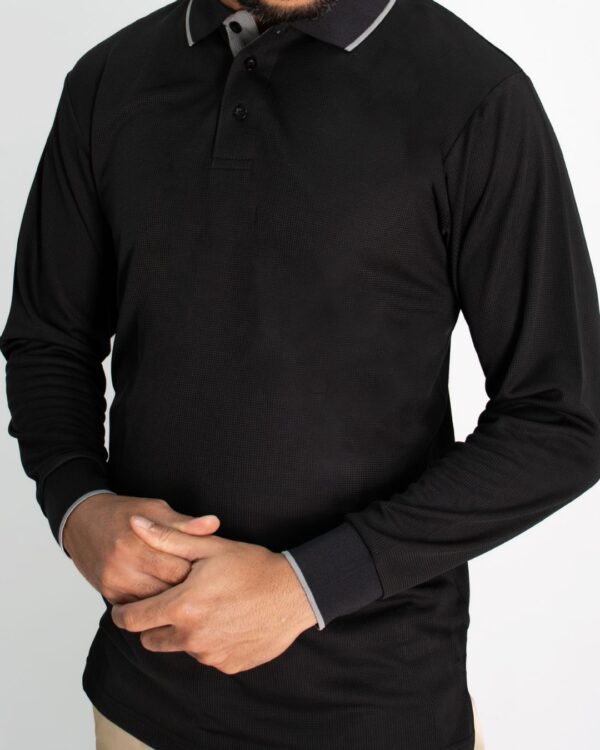 Polera C/Cuello Waffit Hombre M/L - Imagen 3
