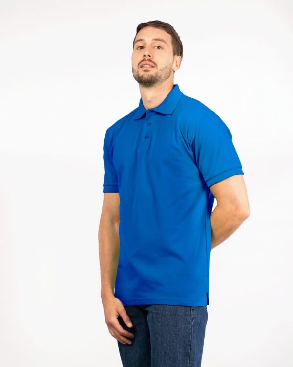 Polera Pique Hombre M/C 240G - Imagen 2