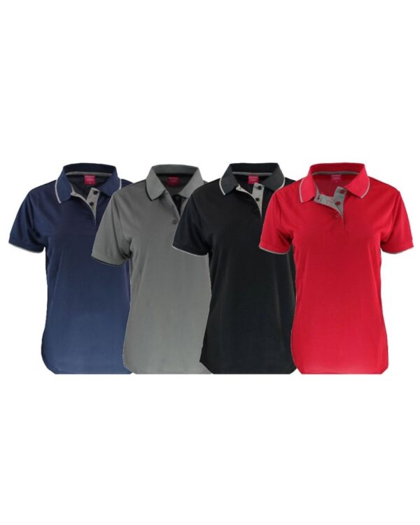 Polera C/Cuello Waffit Mujer M/C