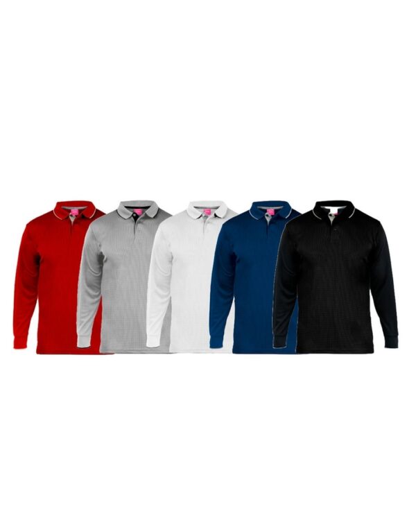 Polera C/Cuello Waffit Mujer M/L
