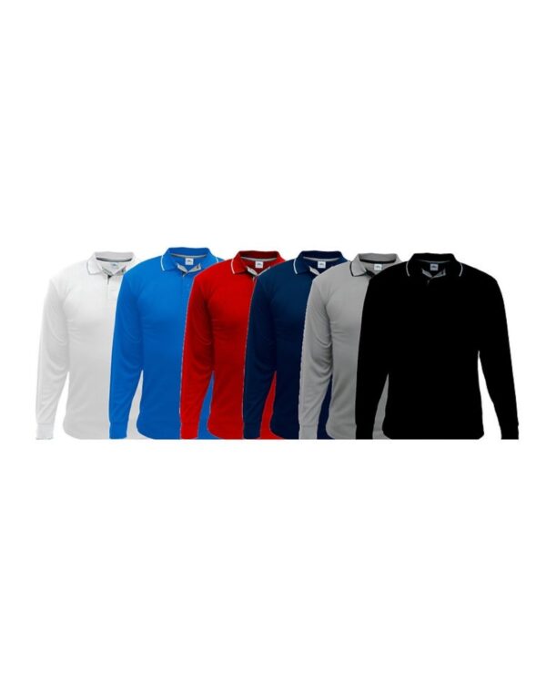Polera C/Cuello Waffit Hombre M/L