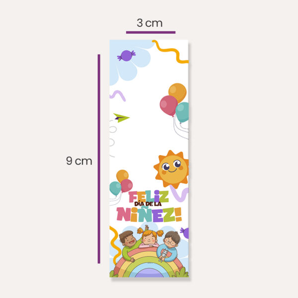 Cierre Adhesivo para Bolsas | Día de la Niñez 02 - Imagen 3