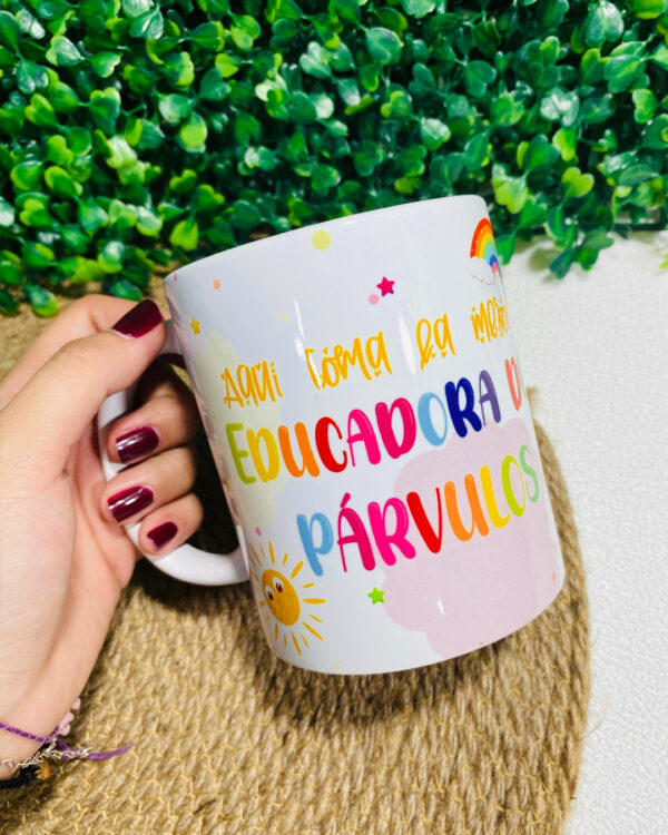 Taza Personalizada | Educadora - Imagen 5