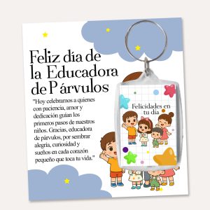 Llavero Normal con Tarjeta | Educadores & Técnicos