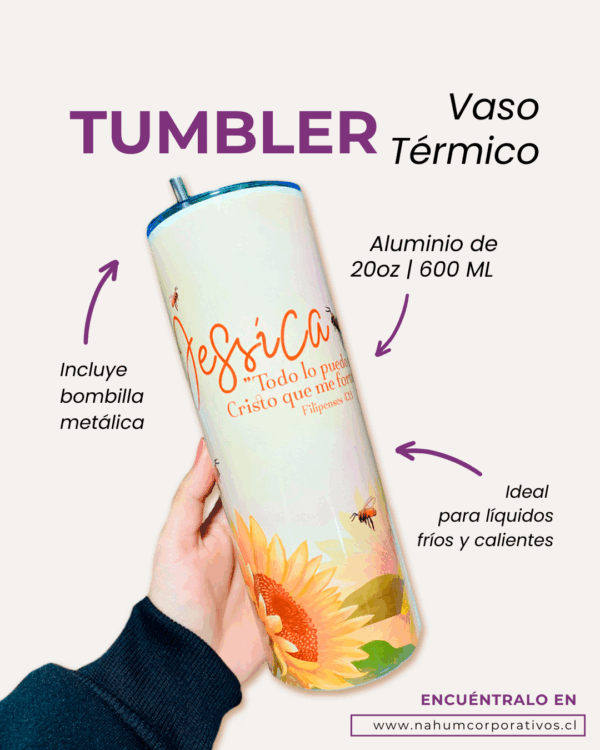 Vaso Térmico Tumbler - Imagen 3