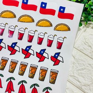 Stickers con Formas | Fiestas Patrias