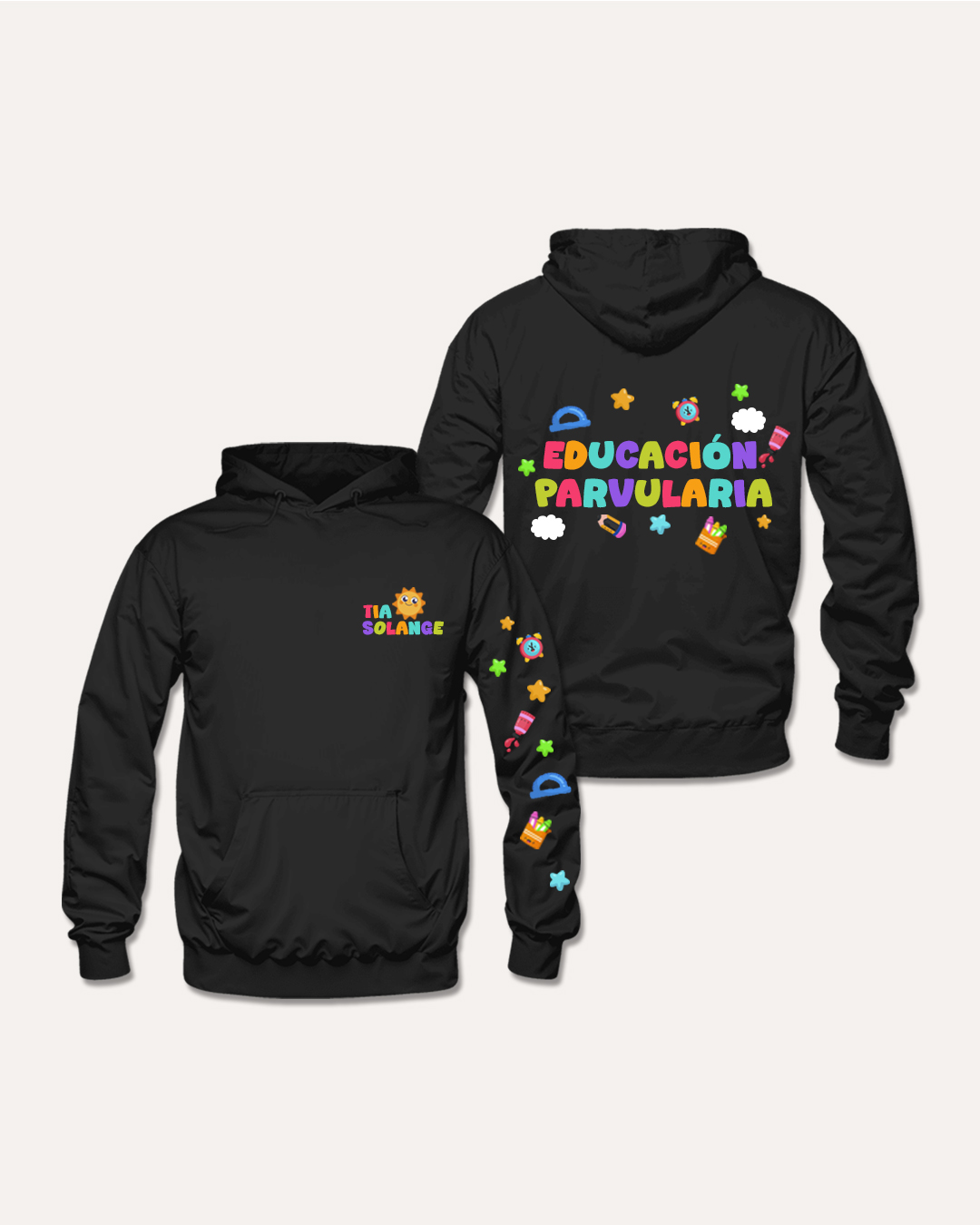 Polera o Polerón Canguro | Educadores & Técnicos - Imagen 2