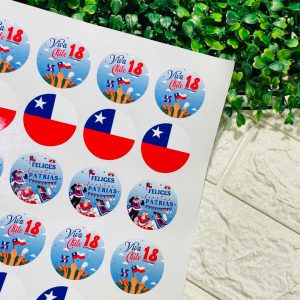 Sticker 4×4 | Fiestas Patrias