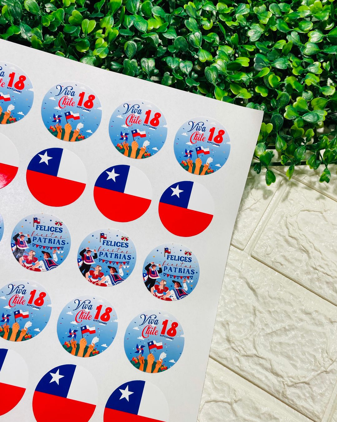 Sticker 4×4 | Fiestas Patrias