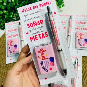 Lápiz con Llavero/Chocolate | Educadores & Técnicos