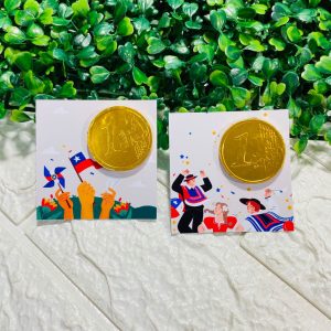 Monedas con Tarjeta | Fiestas Patrias