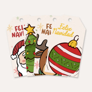 Tags 01 | Navideño