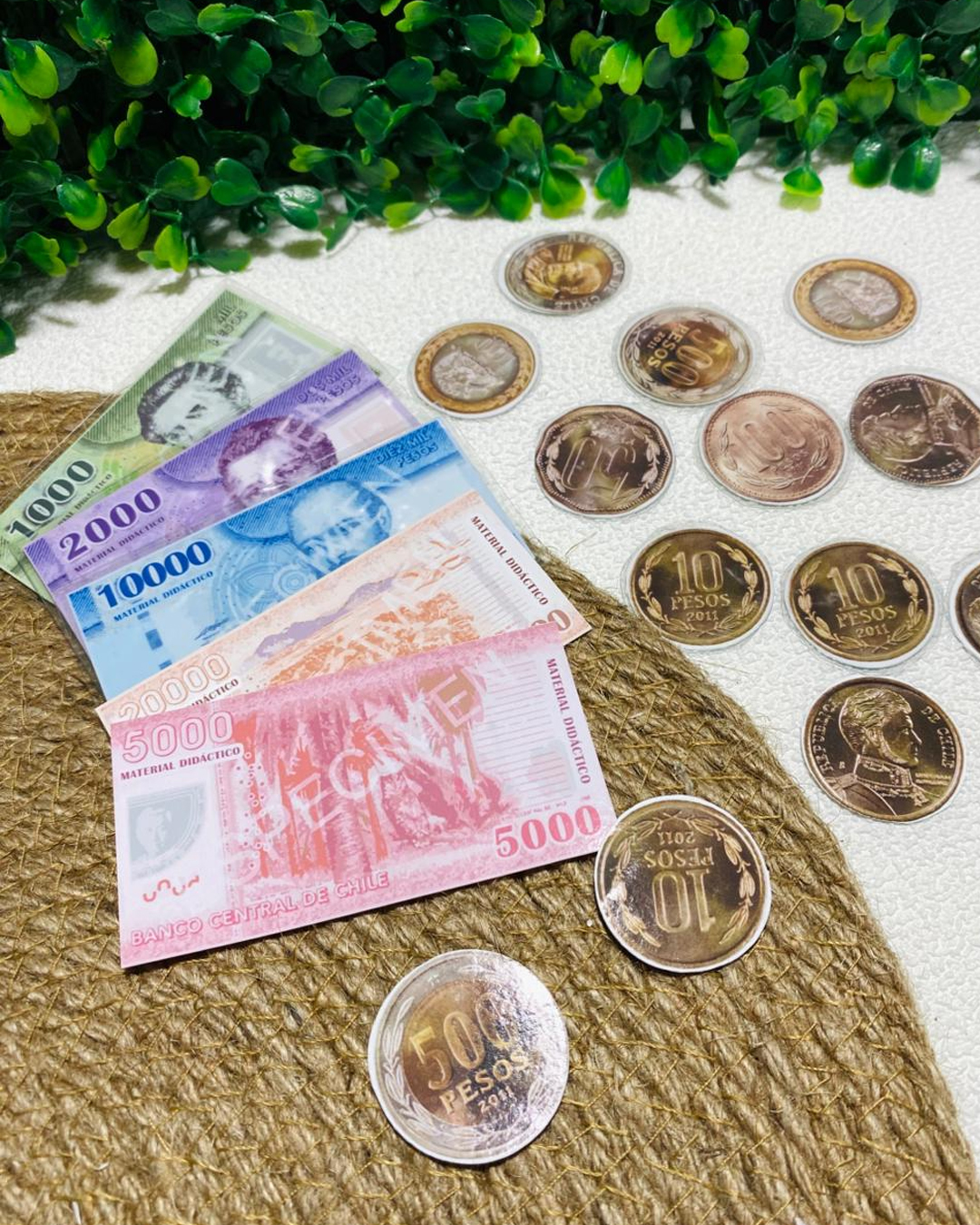 Billetes y Monedas Didácticas