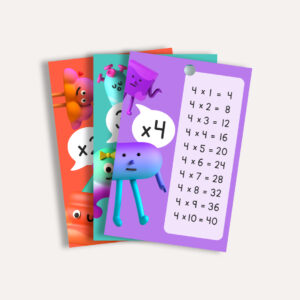 Llavero Ayuda Mental – Tablas de Multiplicar