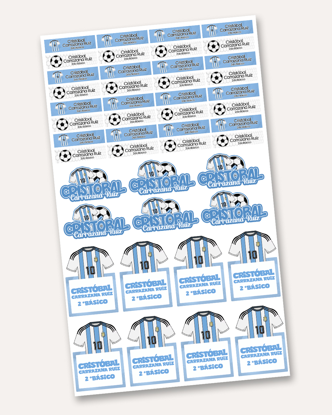 Etiquetas Premium – Pack 60 Unidades - Imagen 2