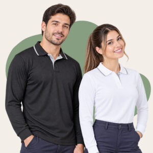 Polera C/Cuello Waffit Manga Larga