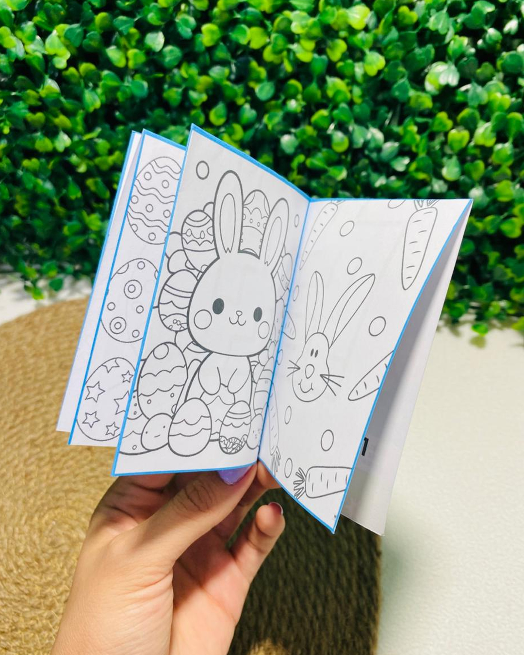 Mini Libro Mágico para Colorear | Pascua