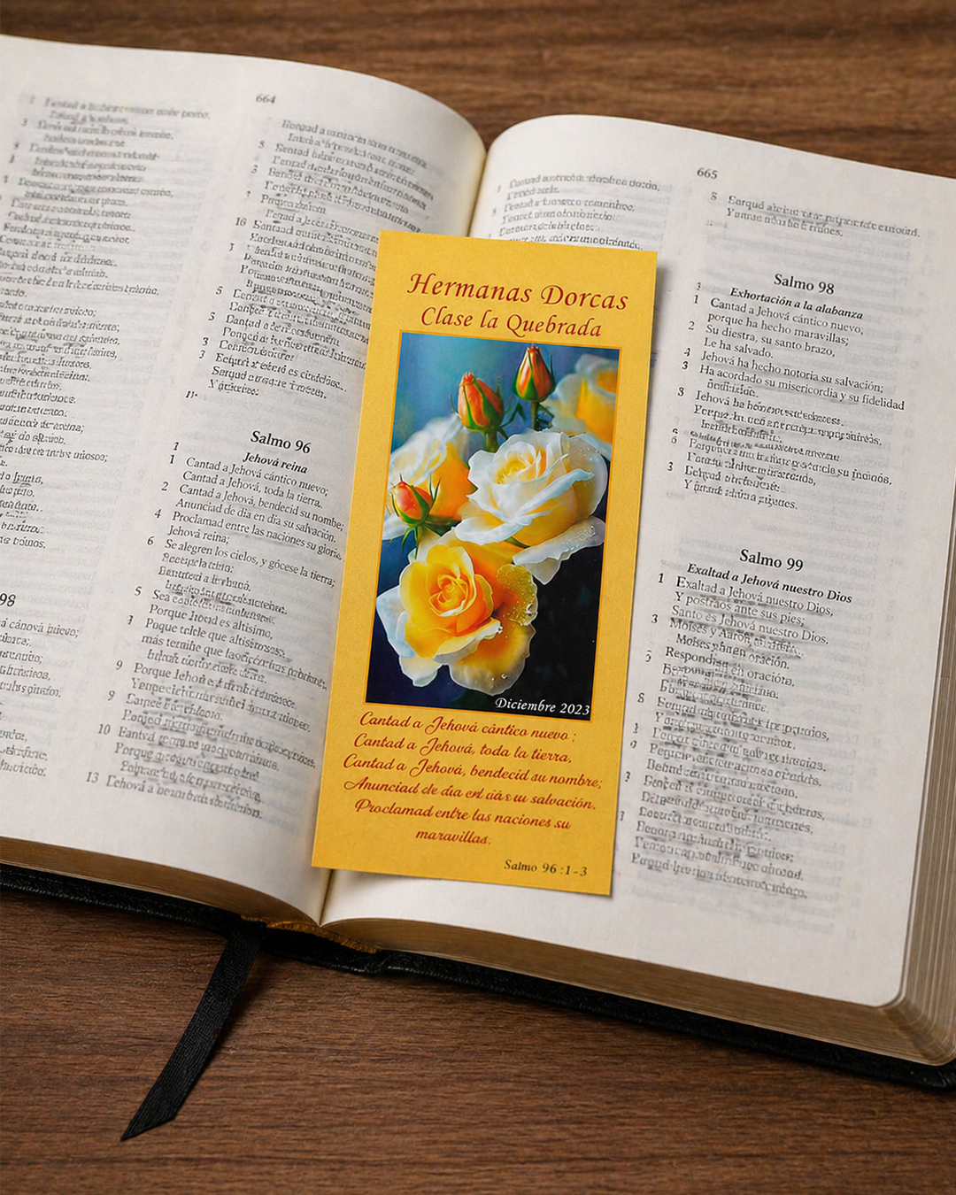 Separadores de Biblia Personalizados