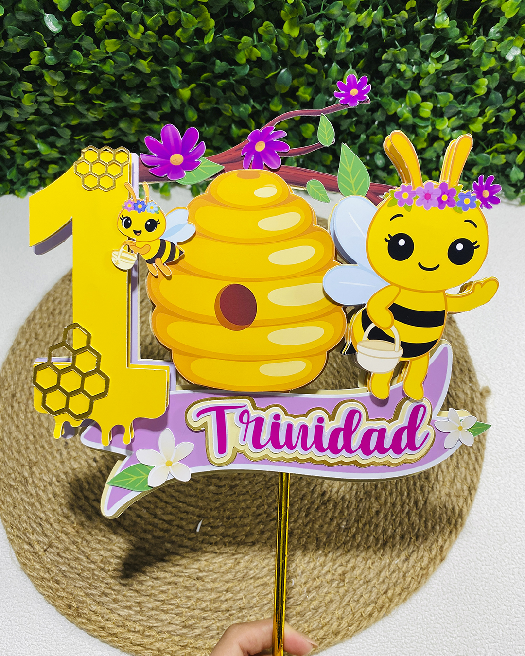 Topper 3D para Torta