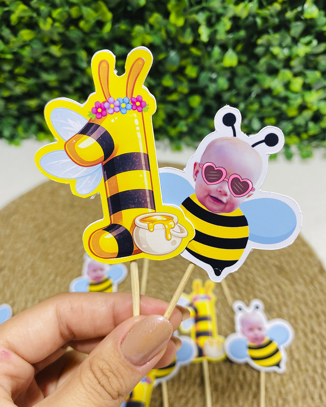 Toppers Mini con Formas