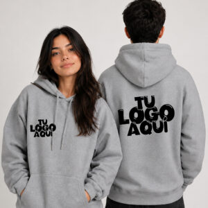 Polerón Unisex | Logo Insignia + Espalda