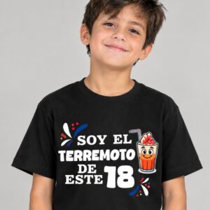 Poleras Dieciocheras para Niños | 1 Estampado