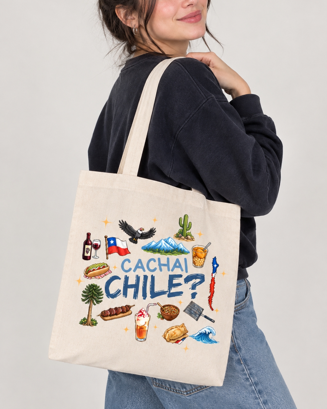 Tote Bag Dieciochera | Cacahí Chile?